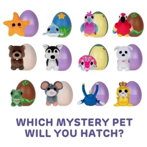 🎁 Adopt Me Blind Box Surprise Plush Toy – Adorable Mystery Easter Egg Gift