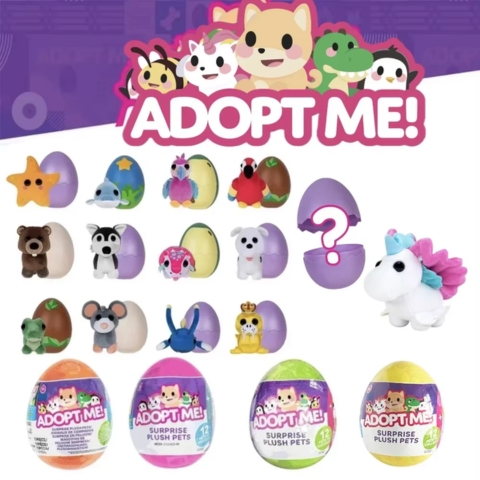🎁 Adopt Me Blind Box Surprise Plush Toy – Adorable Mystery Easter Egg Gift