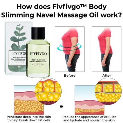 Slimming Body Navel Massage Oil