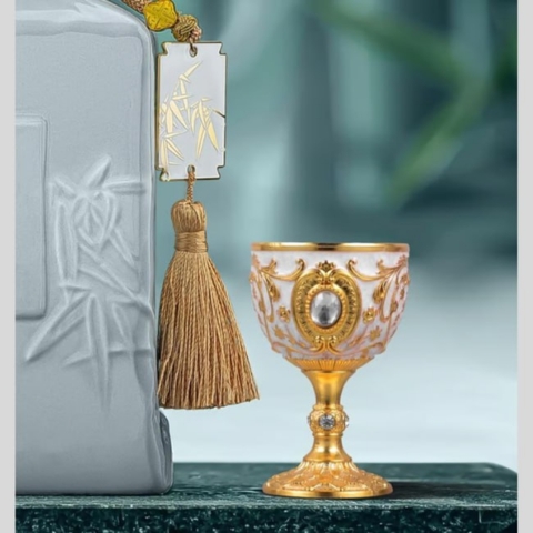 Vintage Metal Wine Cups
