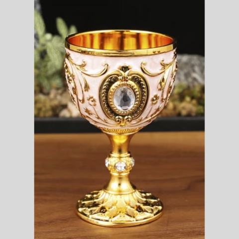 Vintage Metal Wine Cups