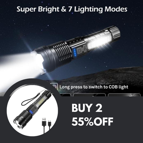 The Military Zoom Flashlight