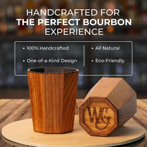 🎁Last Day Promotion 49% OFF🔥Handmade and Charred Drinking Vessel - Ideal Whiskey Glass for Whiskey Consumption