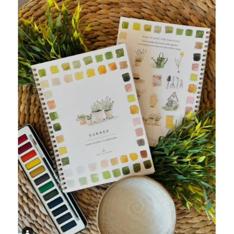 🖼️Beginner-Friendly💕 Watercolor Workbook