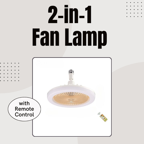 [⚡️BEST DEAL TODAY] 🔥 2-in-1 Silent Adjustable Fan Lamp with Remote Control for The Bedroom
