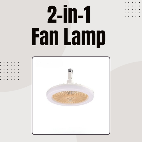 [⚡️BEST DEAL TODAY] 🔥 2-in-1 Silent Adjustable Fan Lamp with Remote Control for The Bedroom