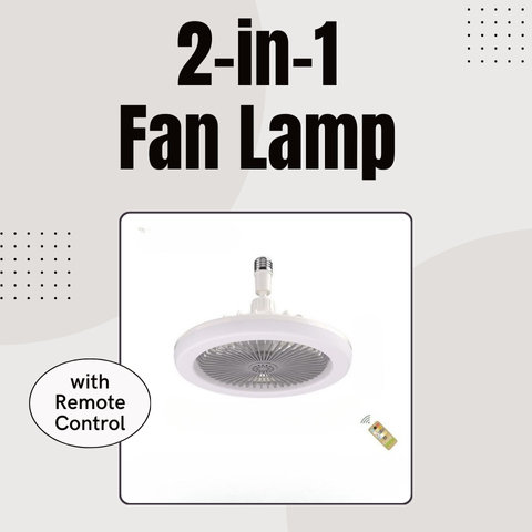 [⚡️BEST DEAL TODAY] 🔥 2-in-1 Silent Adjustable Fan Lamp with Remote Control for The Bedroom