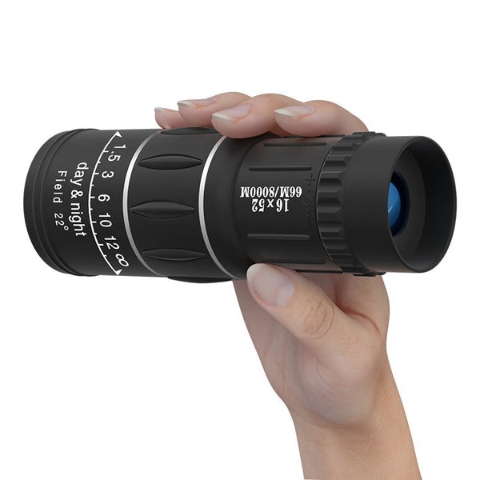 🔭 16X52 Professional High-Power 🔍 High-Definition Low-Light Night Vision Monocular Telescope🌙