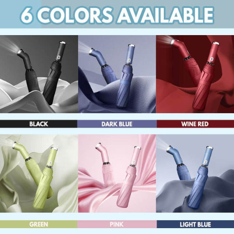 🌂Windproof LED Umbrella – Rain or Shine, Light Up in Style! 😍50% OFF Today Only!