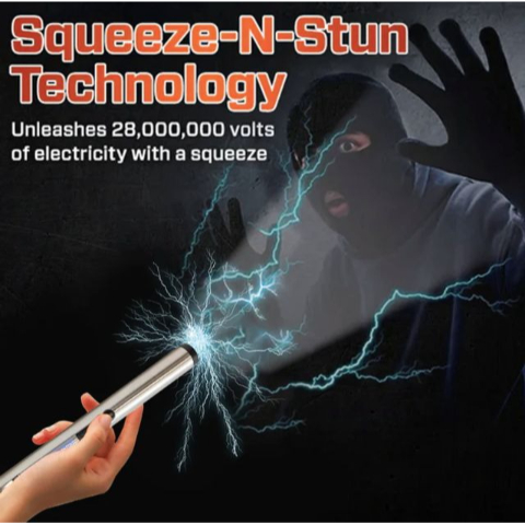 SUPTRUCK DefenPro 32,000,000 Stun Pen