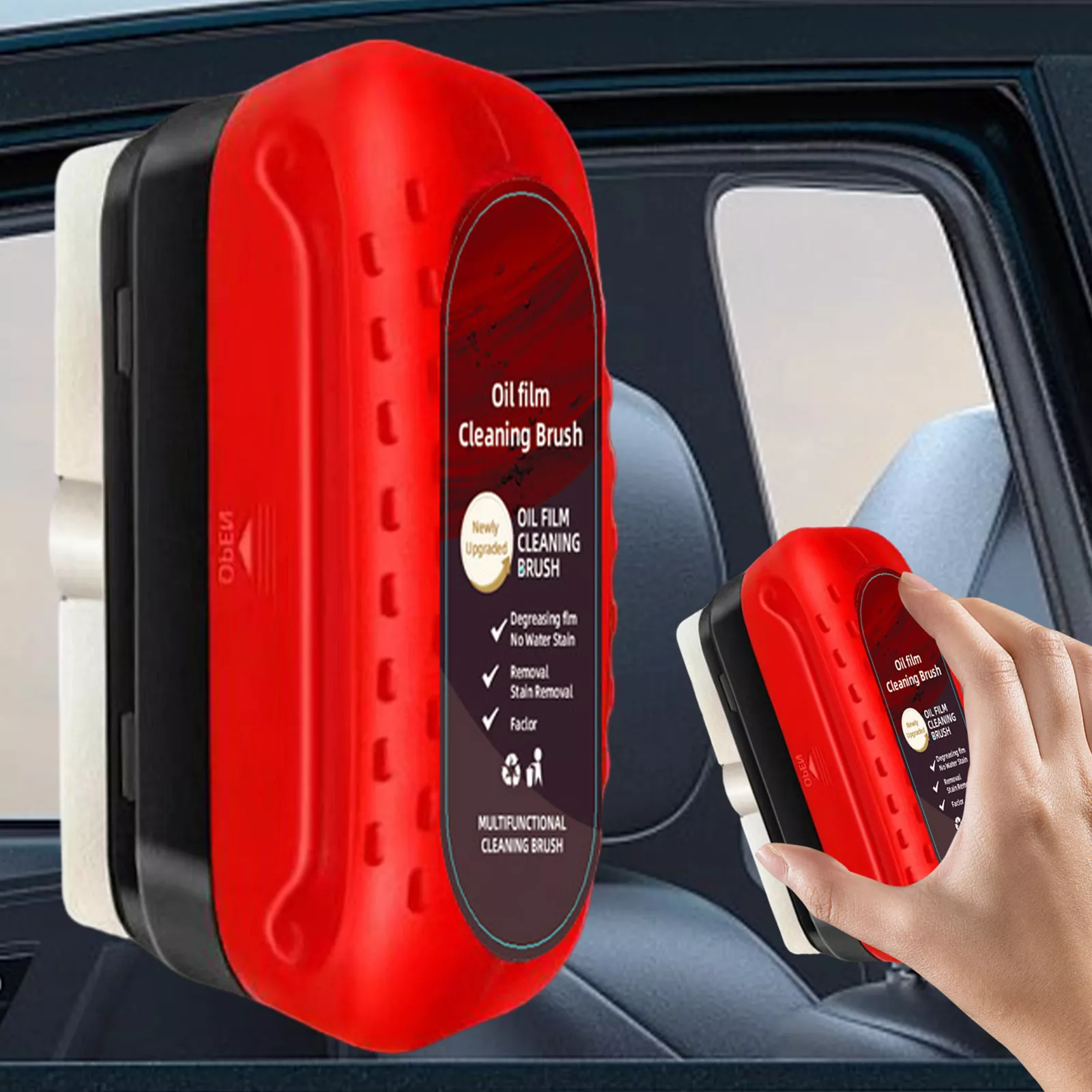 🔥LAST DAY SALE 49% OFF🔥Powerful Windshield Cleaner & Oil Film Remover, Car Glass Cleaner