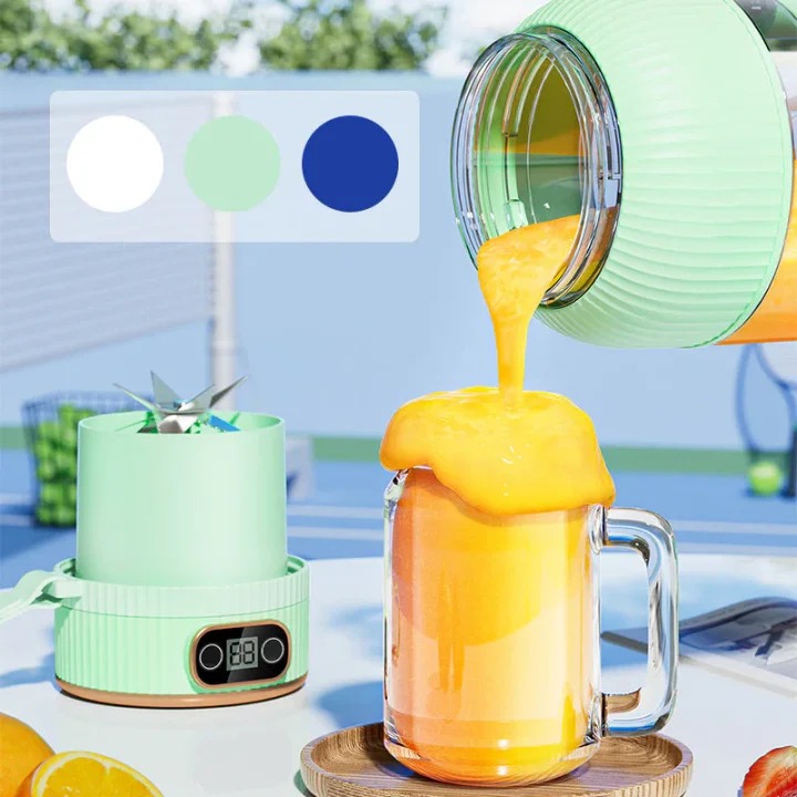 🎁NEW YEAR HOT SALE 50% OFF🍊Multifunctional Portable Juicer Cup With Digital Display