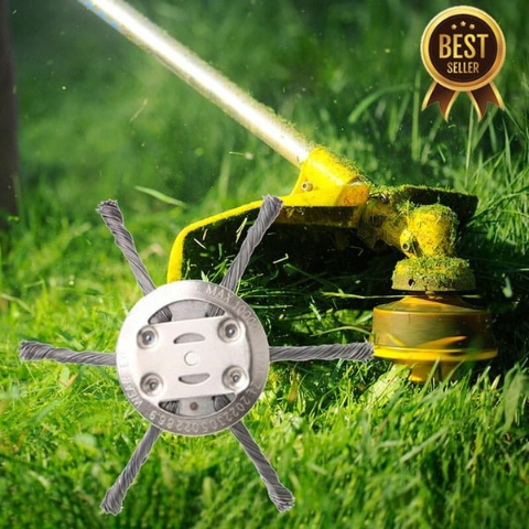 🔥BUY 2 GET 1 FREE 👨‍🌾6 inch Steel Wire Brush Cutter Trimmer Head
