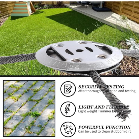 🔥BUY 2 GET 1 FREE 👨‍🌾6 inch Steel Wire Brush Cutter Trimmer Head