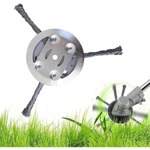 🔥BUY 2 GET 1 FREE 👨‍🌾6 inch Steel Wire Brush Cutter Trimmer Head