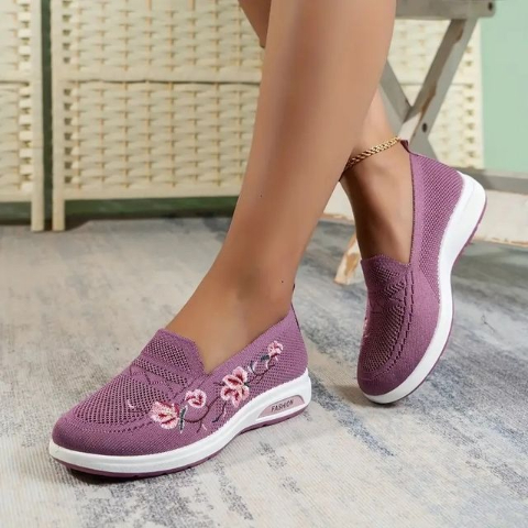 💥Hot Special Discount 70% OFF💥Women's breathable embroidered shoes, soft, comfortable & fashionable