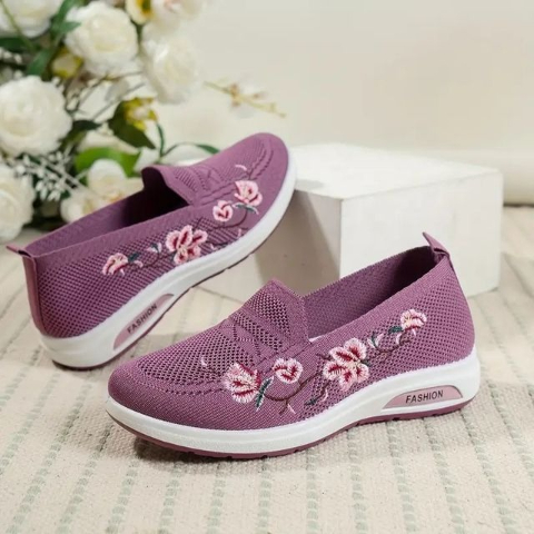 💥Hot Special Discount 70% OFF💥Women's breathable embroidered shoes, soft, comfortable & fashionable
