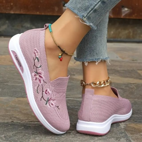 💥Hot Special Discount 70% OFF💥Women's breathable embroidered shoes, soft, comfortable & fashionable