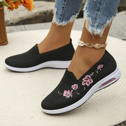 💥Hot Special Discount 70% OFF💥Women's breathable embroidered shoes, soft, comfortable & fashionable