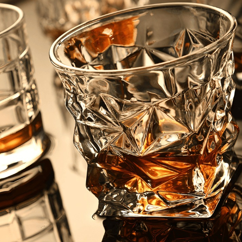 🥃 Japanese Crystal Whisky Glass Set ✨ Ultimate Gift Bundle Experience 🎁