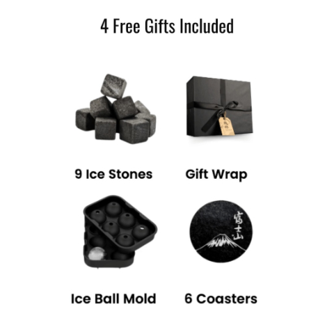 🥃 Japanese Crystal Whisky Glass Set ✨ Ultimate Gift Bundle Experience 🎁