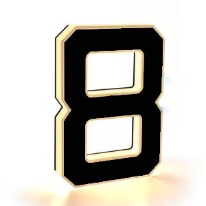 🎄 Christmas Sale 49% OFF! 🌞 Solar-Powered Waterproof LED House Numbers – Bright & Durable Outdoor Signs