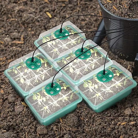 Spring Hot Sale 50% 🌱 Adjustable Humidity Seed Starter Trays with Grow Light