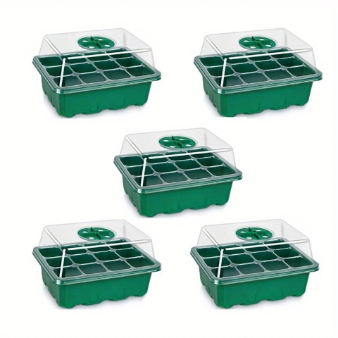 Spring Hot Sale 50% 🌱 Adjustable Humidity Seed Starter Trays with Grow Light