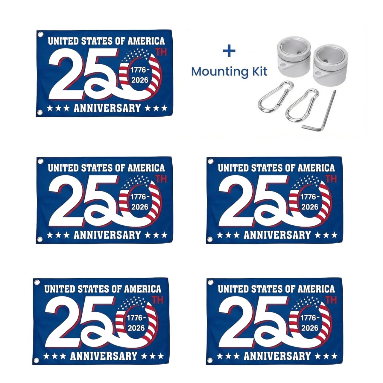 🔥Last Day 50% OFF🔥Patriotic 250th Anniversary American Flag