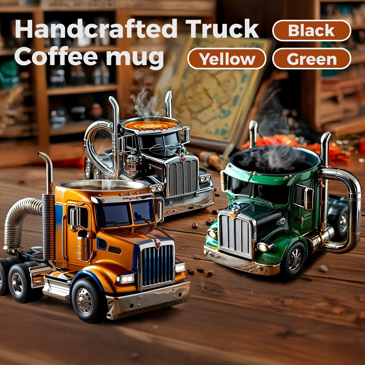 Handcrafted Truck Coffee Mug