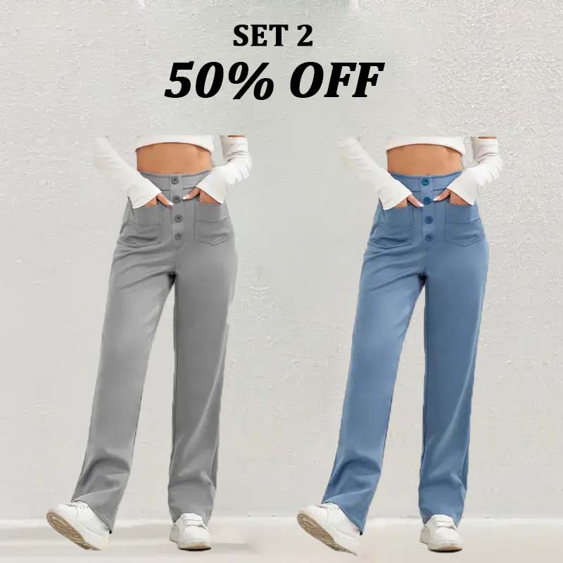 (✨End-of-season Sale 50%) Women's Casual High Waist Stretch Pants