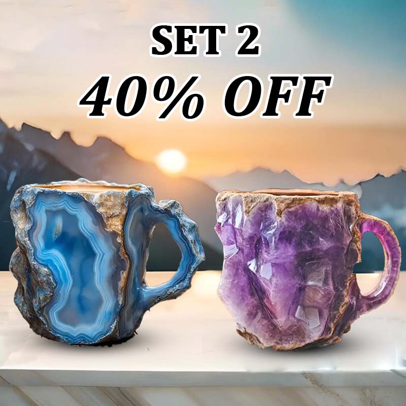 ✨Last Day 51% OFF🔥2025 New Mineral Crystal Coffee Mugs☕️