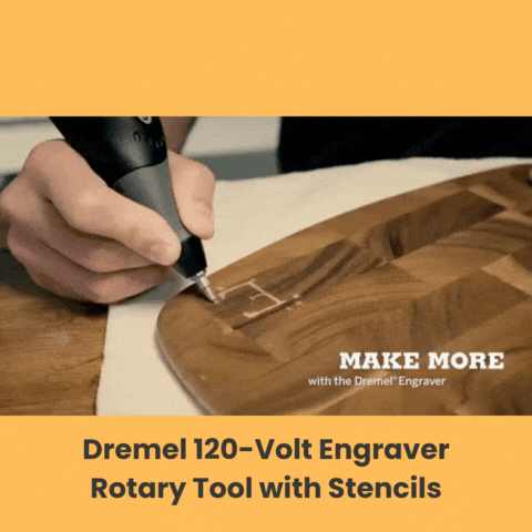 Dremel 120-Volt Engraver Rotary Tool with Stencils