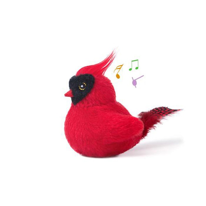 Interactive Chirping Bird Cat Toy 🐧