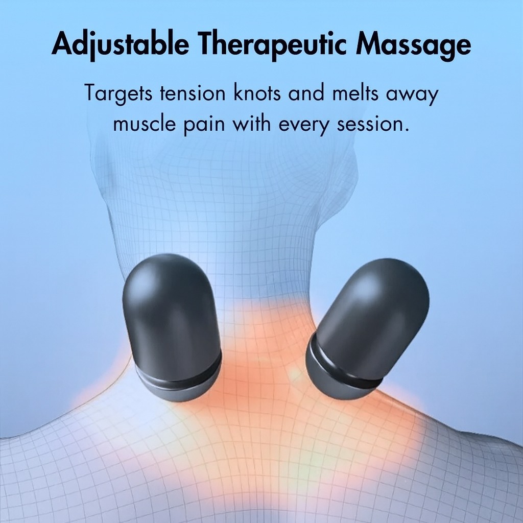 3 In 1 Neck Massage Pillow