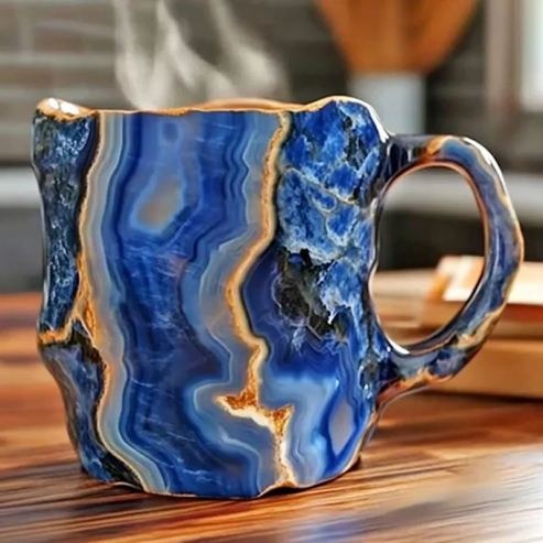 ✨Last Day 51% OFF🔥2025 New Mineral Crystal Coffee Mugs☕️