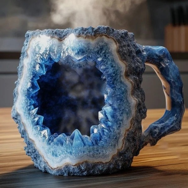 ✨Last Day 51% OFF🔥2025 New Mineral Crystal Coffee Mugs☕️