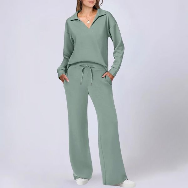 Women's 2 Piece Sets Outfits Casual Long Sleeve Sweatsuits Sets