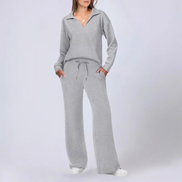 Women's 2 Piece Sets Outfits Casual Long Sleeve Sweatsuits Sets
