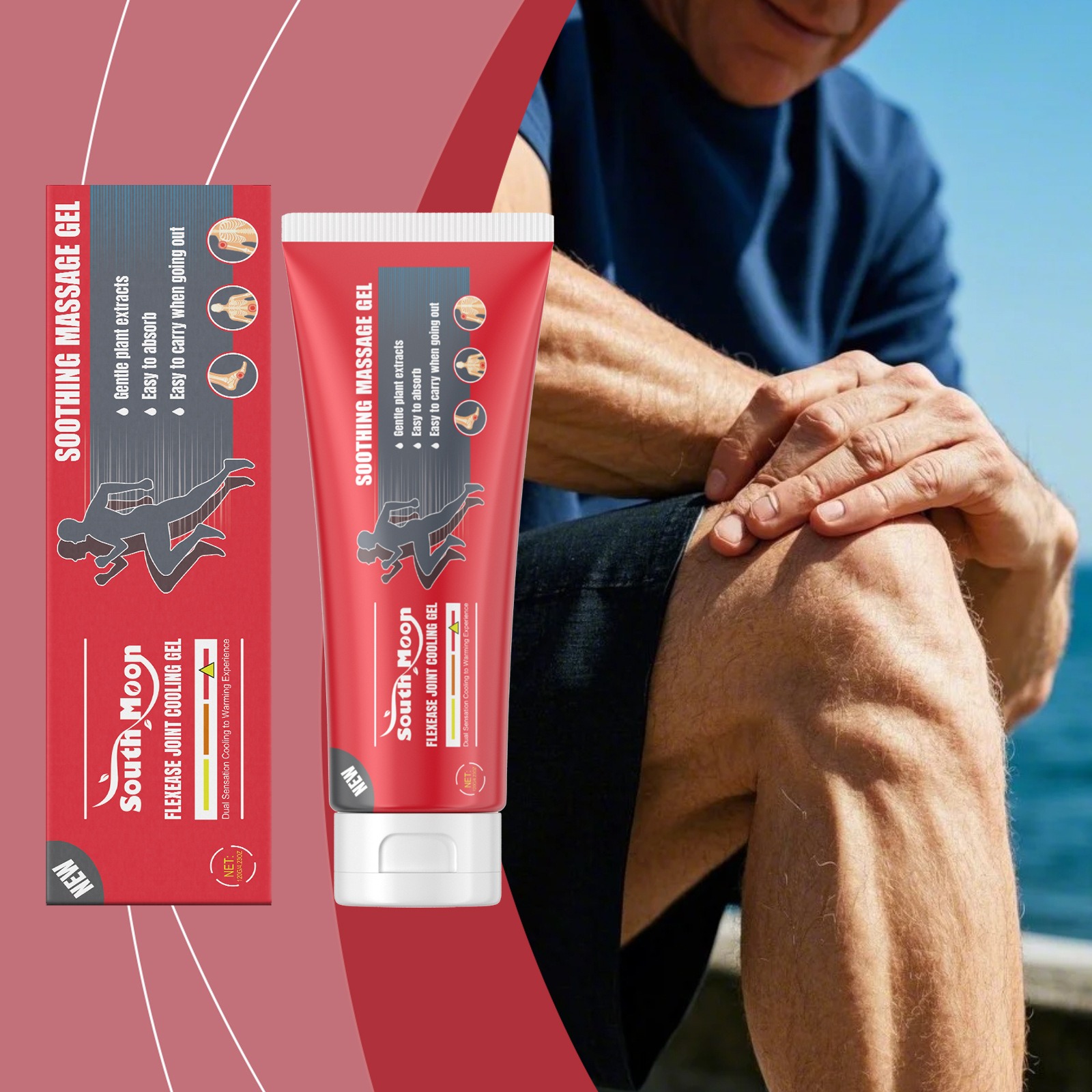 Last Day 40% OFF🔥SOUTH MOON joint care gel comfortable external massage