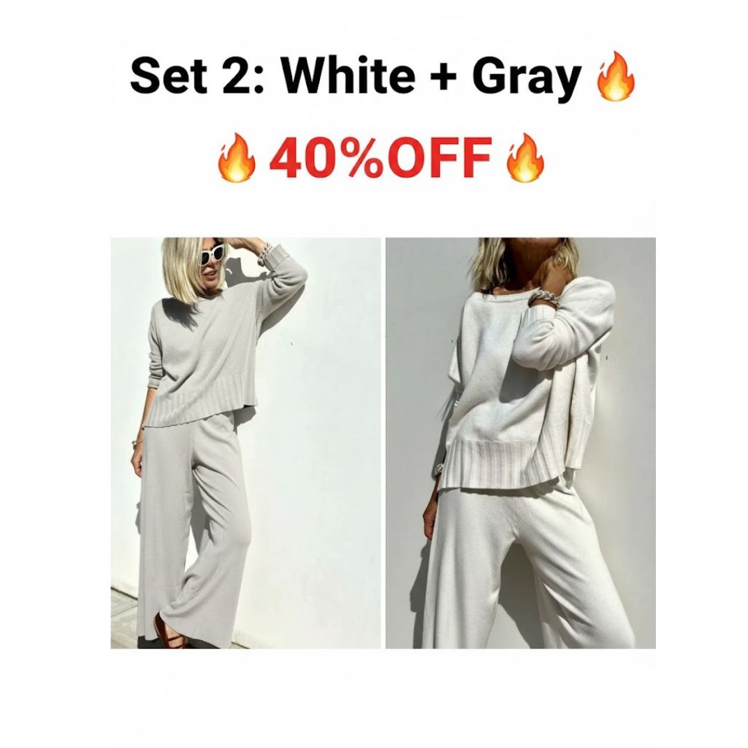 Casual Sweater Suit