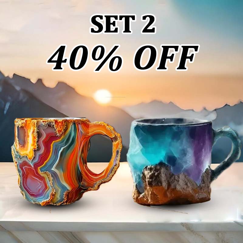 ✨Last Day 51% OFF🔥2025 New Mineral Crystal Coffee Mugs☕️