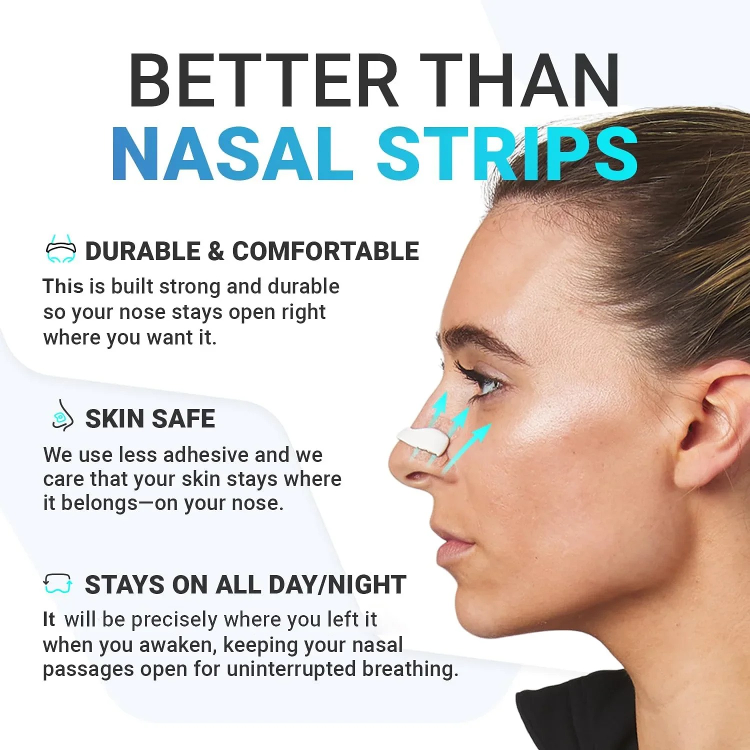 🔥LAST DAY 60% OFF🎁Anti-Snoring Nasal Breathing Dilators Magnetic Kit 🔥