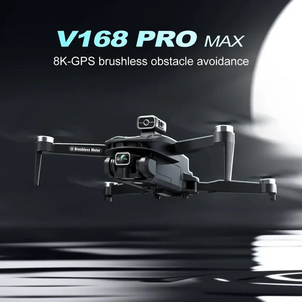 V168 MAX PRO Drone GPS 8K Professional
