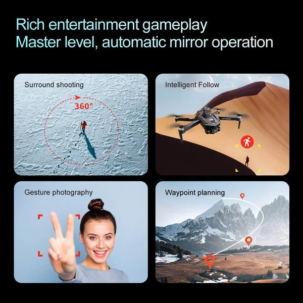 V168 MAX PRO Drone GPS 8K Professional