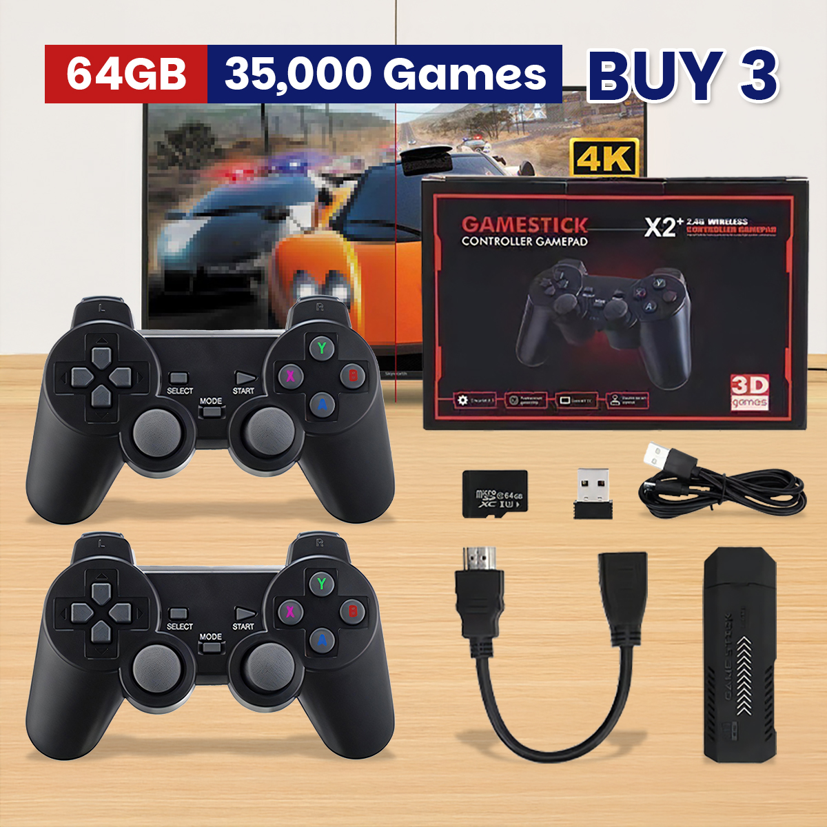 🎉Limited-Time Price Drop🎉 58,000 Preloaded Games | 43 Consoles | 2 Wireless Controllers