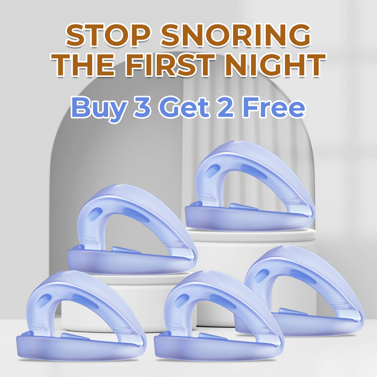 The Quiet Anti-Snoring Mouthpiece Universal Size