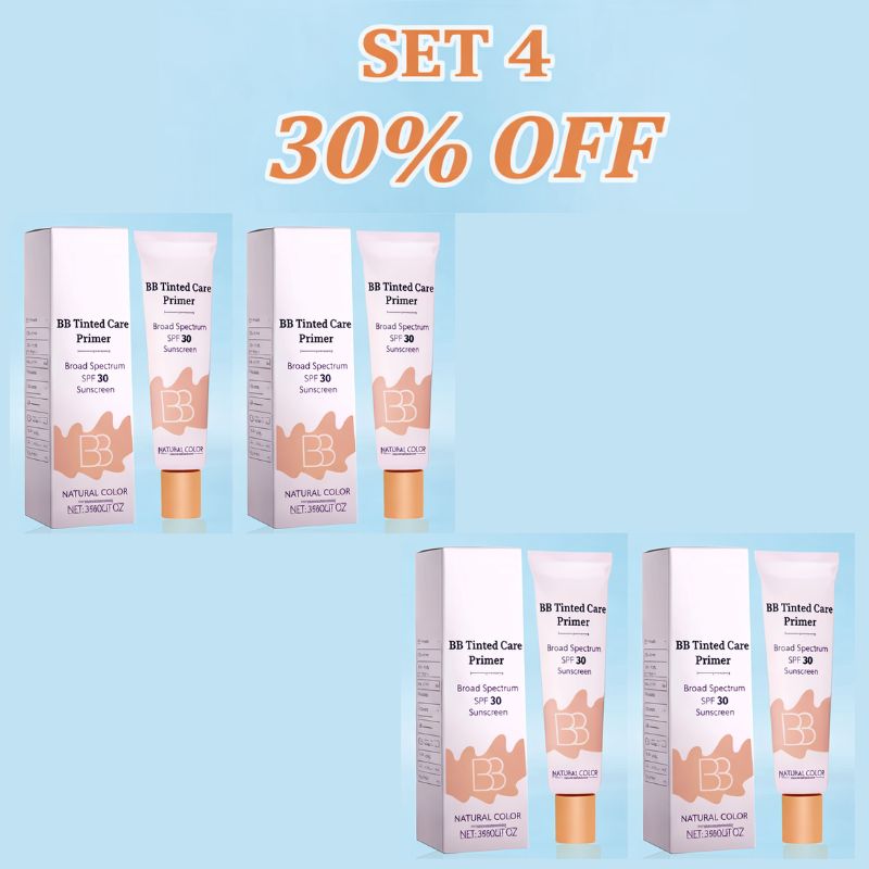 BB Blur Tinted Moisturizer SPF 30 | Instantly Brightens, Hydrates & Smooths Your Skin | 2026 Upgraded Edition with FREE BRUSH
