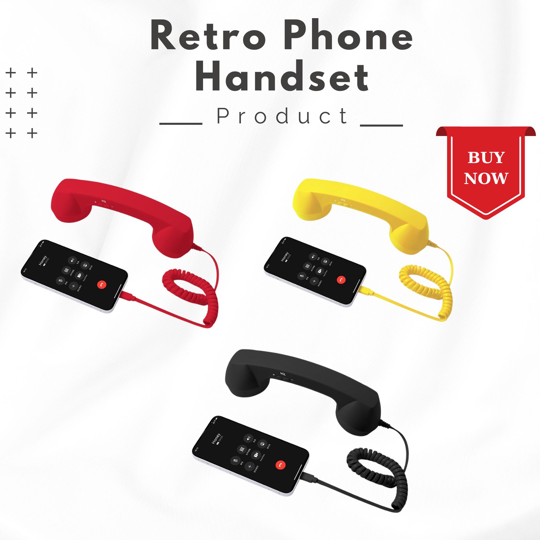 Retro Phone Handset