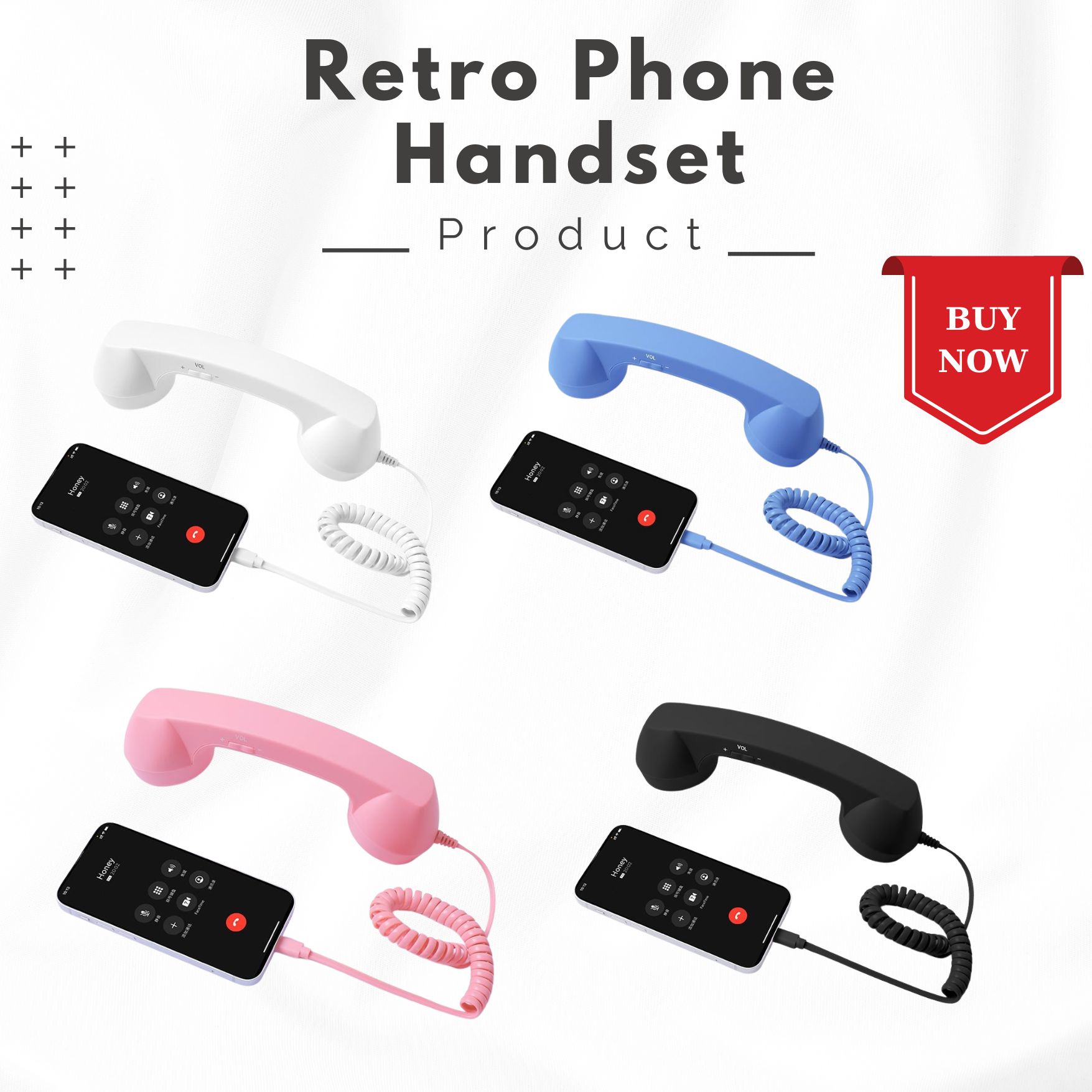 Retro Phone Handset